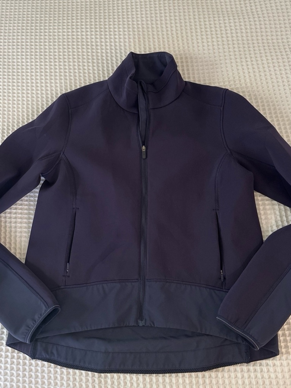 lululemon athletica Deep Navy Zip Jacket with Interior Vent